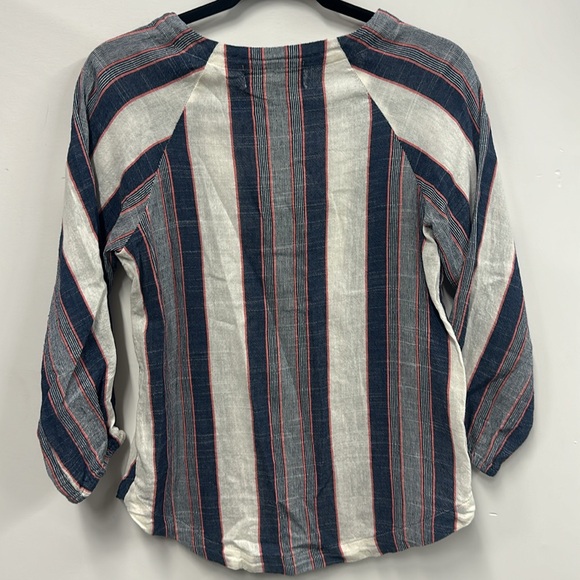 Anthropologie cloth & stone stripe button down shirt S - Picture 6 of 6